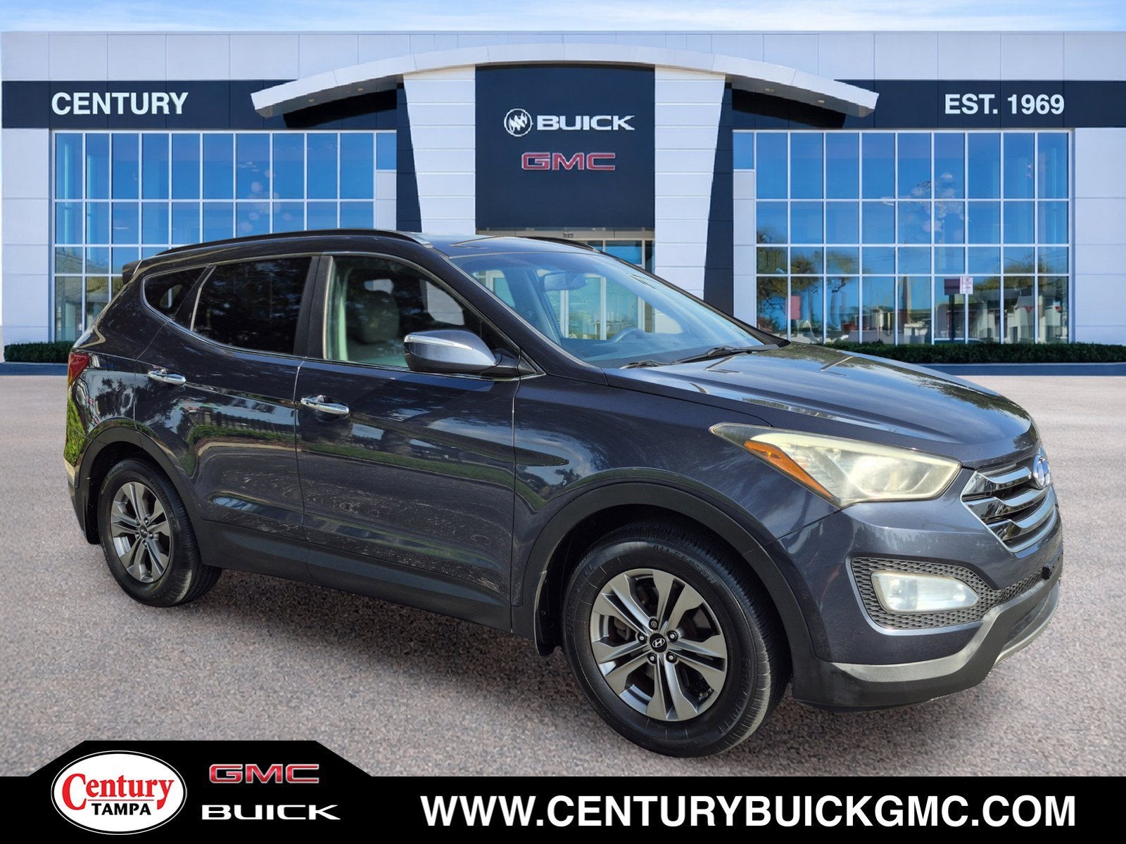 Gray 2016 Hyundai Santa Fe Sport SUV / Crossover Front-Wheel Drive Automatic