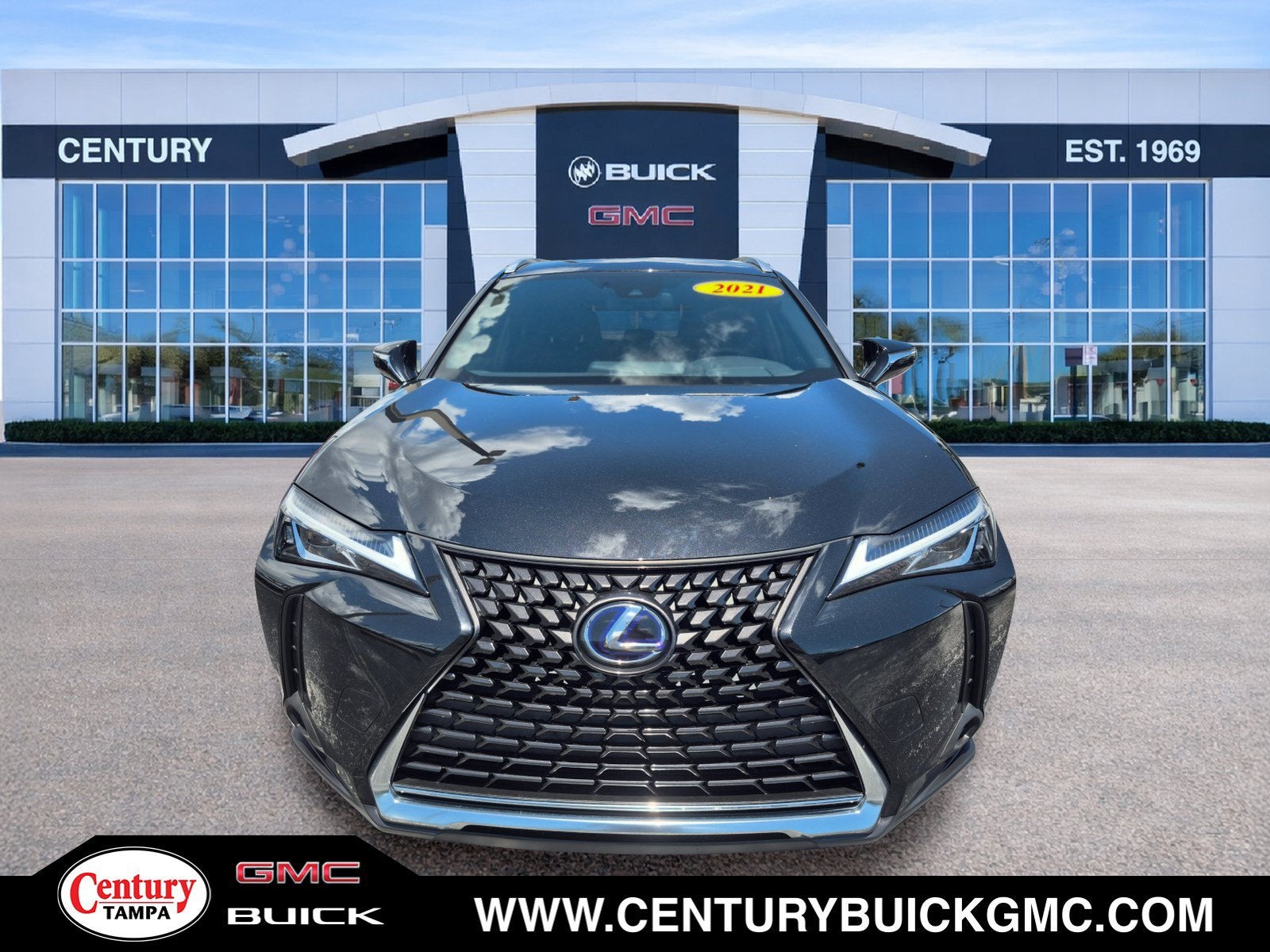 Black 2021 Lexus UX Hybrid SUV / Crossover All-Wheel Drive Automatic