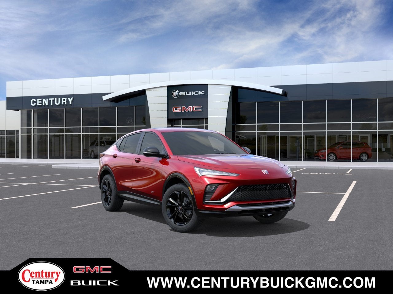 Brilliant Red 2026 Buick Envista SUV / Crossover Front-Wheel Drive Automatic