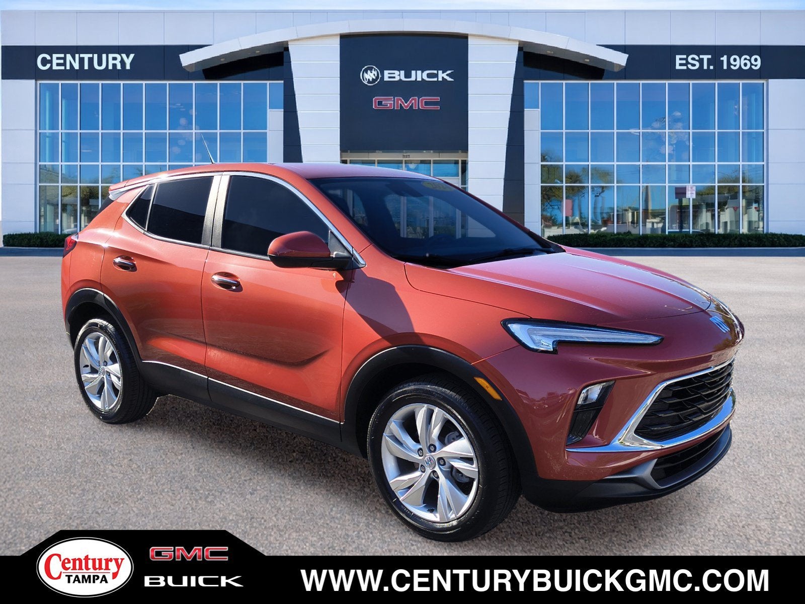 Sunrise Red Metallic 2024 Buick Encore GX SUV / Crossover Front-Wheel Drive Automatic