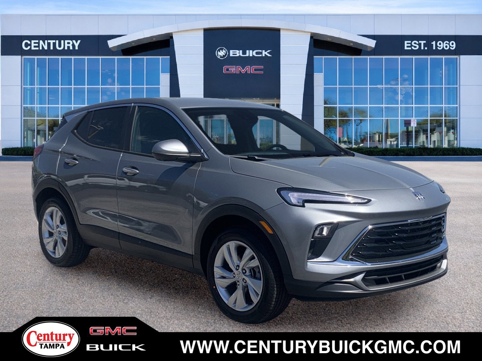 Moonstone Gray Metallic 2026 Buick Encore GX SUV / Crossover Front-Wheel Drive Automatic