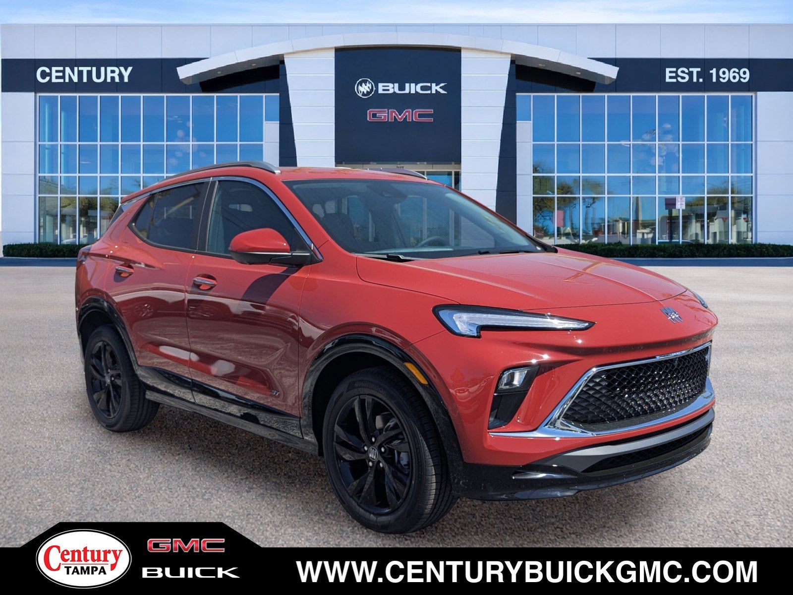 Brilliant Red 2026 Buick Encore GX SUV / Crossover Front-Wheel Drive Automatic