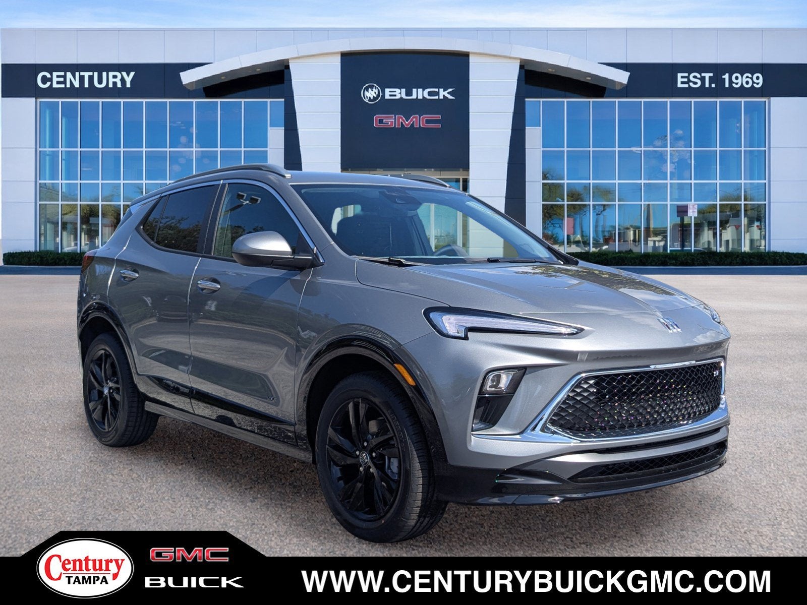 Moonstone Gray Metallic 2026 Buick Encore GX SUV / Crossover Front-Wheel Drive Automatic