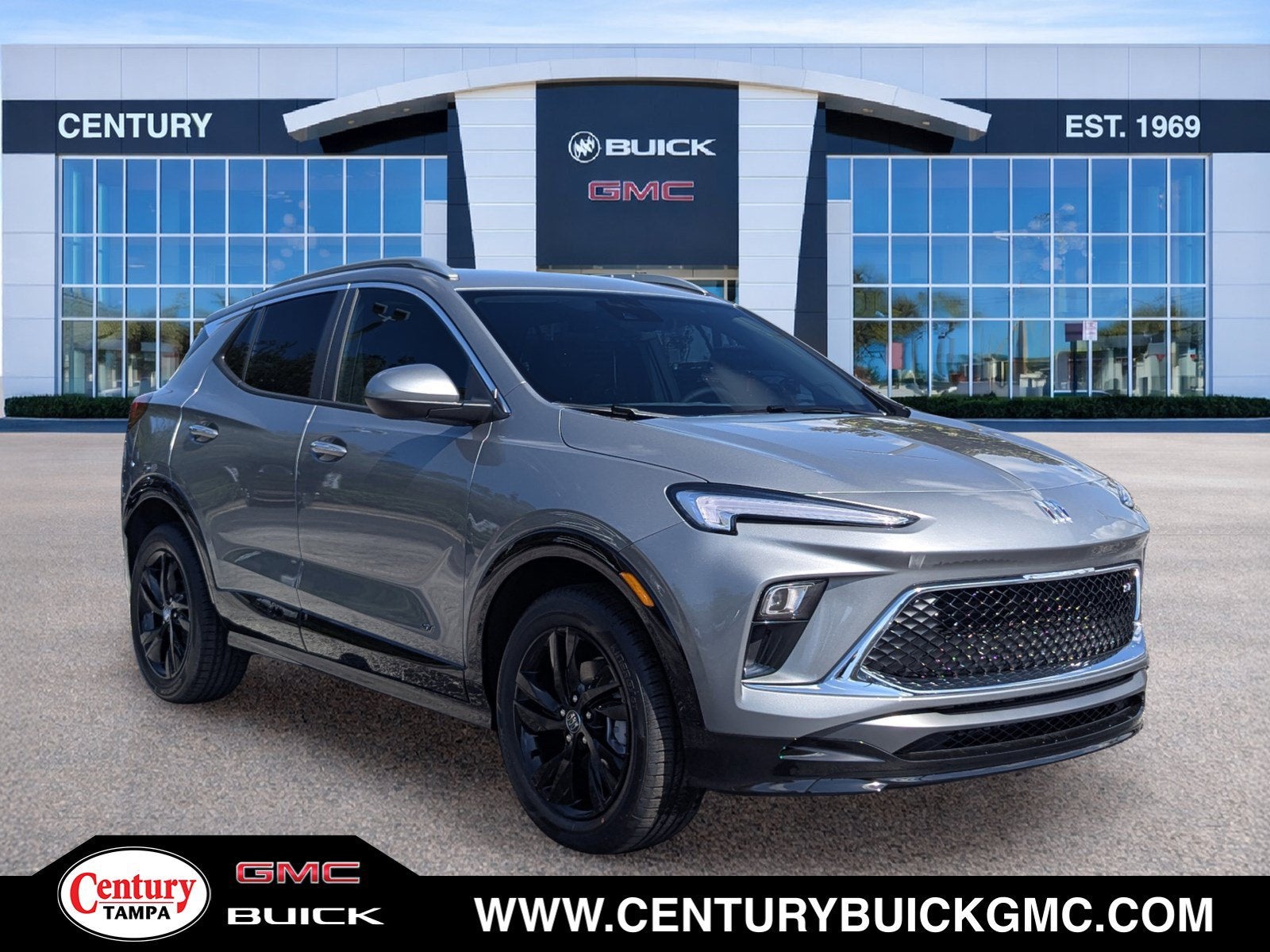 Moonstone Gray Metallic 2026 Buick Encore GX SUV / Crossover Front-Wheel Drive Automatic