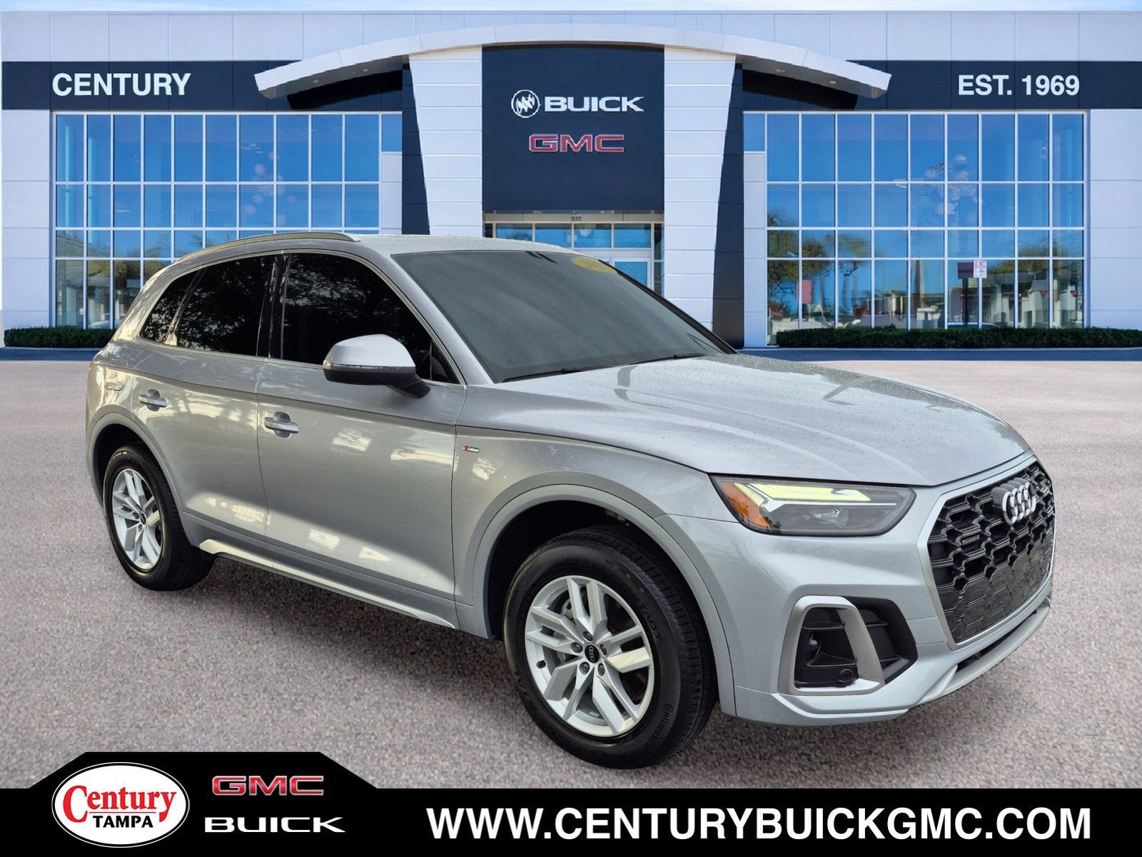 Silver 2023 Audi Q5 SUV / Crossover All-Wheel Drive Automatic