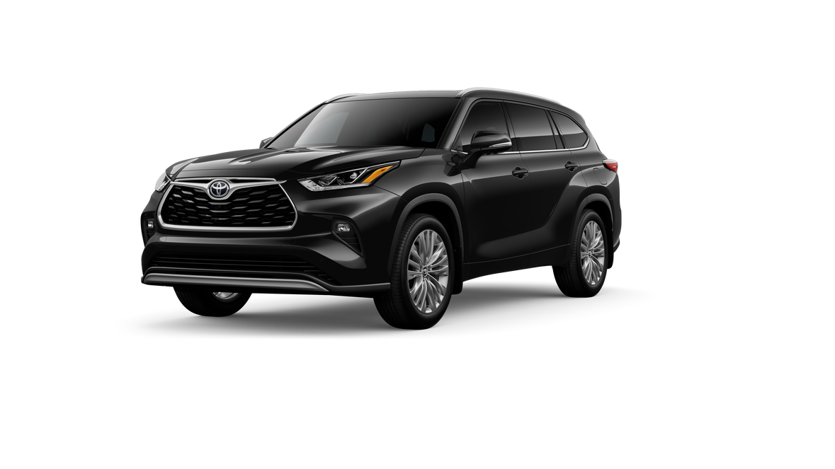 Midnight Black Metallic 2026 Toyota Highlander SUV / Crossover All-Wheel Drive 8-Speed Dual Clutch