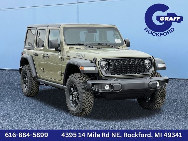 2025 Jeep Wrangler Willys 4-Door 4WD