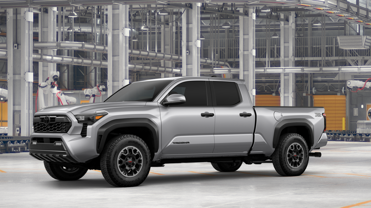 Celestial Silver Metallic 2026 Toyota Tacoma Pickup Truck Four-Wheel Drive 8-Speed Automatic
