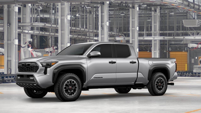 Celestial Silver Metallic 2026 Toyota Tacoma Pickup Truck Four-Wheel Drive 8-Speed Automatic