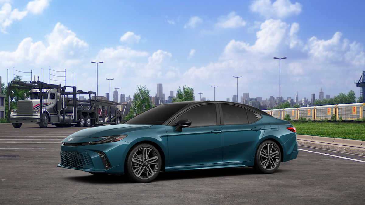 Ocean Gem With Midnight Black Metallic Roof [Extra 2026 Toyota Camry Sedan All-Wheel Drive Continuously Variable Transmission