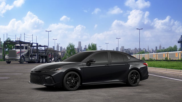 Midnight Black Metallic 2026 Toyota Camry Sedan All-Wheel Drive Continuously Variable Transmission