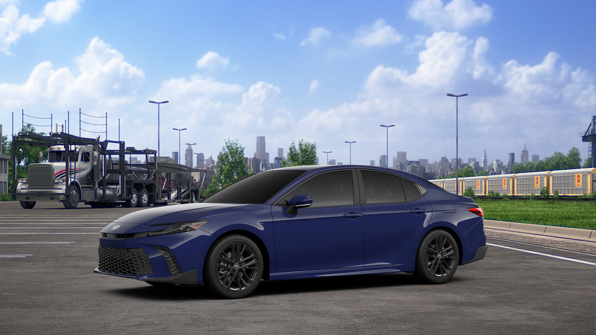 Reservoir Blue 2026 Toyota Camry Sedan All-Wheel Drive Continuously Variable Transmission