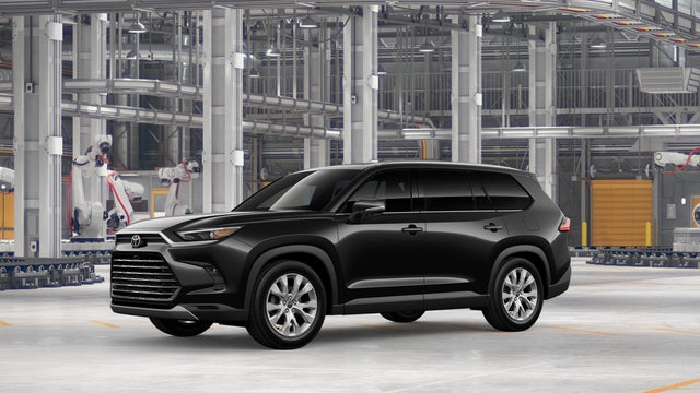 Midnight Black Metallic 2026 Toyota Grand Highlander Hybrid SUV / Crossover All-Wheel Drive Continuously Variable Transmission
