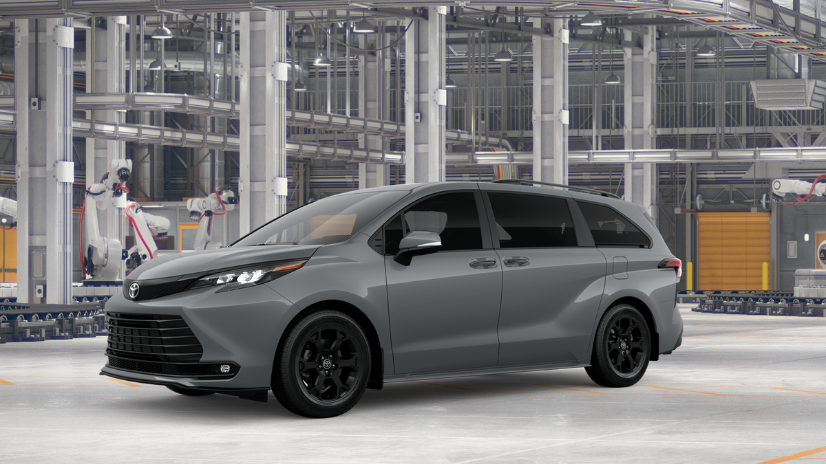 Cement 2026 Toyota Sienna Minivan All-Wheel Drive Continuously Variable Transmission