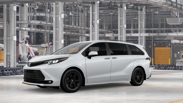 Ice Cap 2026 Toyota Sienna Minivan All-Wheel Drive Continuously Variable Transmission