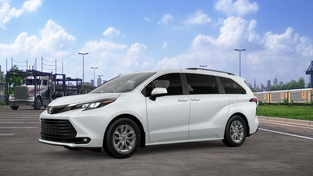 White (Wind Chill Pearl) 2026 Toyota Sienna Minivan All-Wheel Drive Continuously Variable Transmission