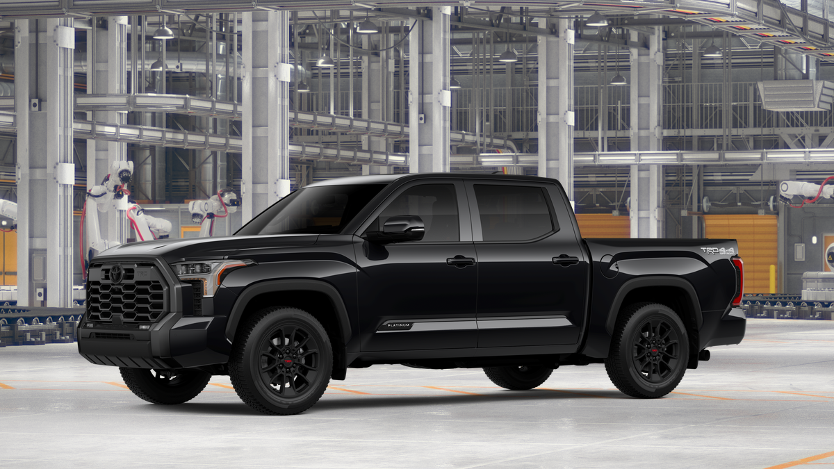 Midnight Black Metallic 2026 Toyota Tundra Pickup Truck Four-Wheel Drive Automatic