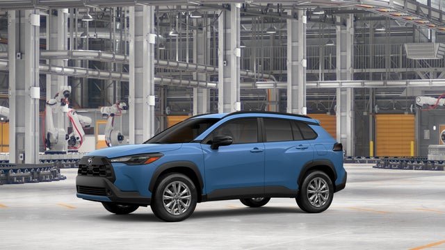 Cavalry Blue 2026 Toyota Corolla Cross SUV / Crossover All-Wheel Drive Continuously Variable Transmission