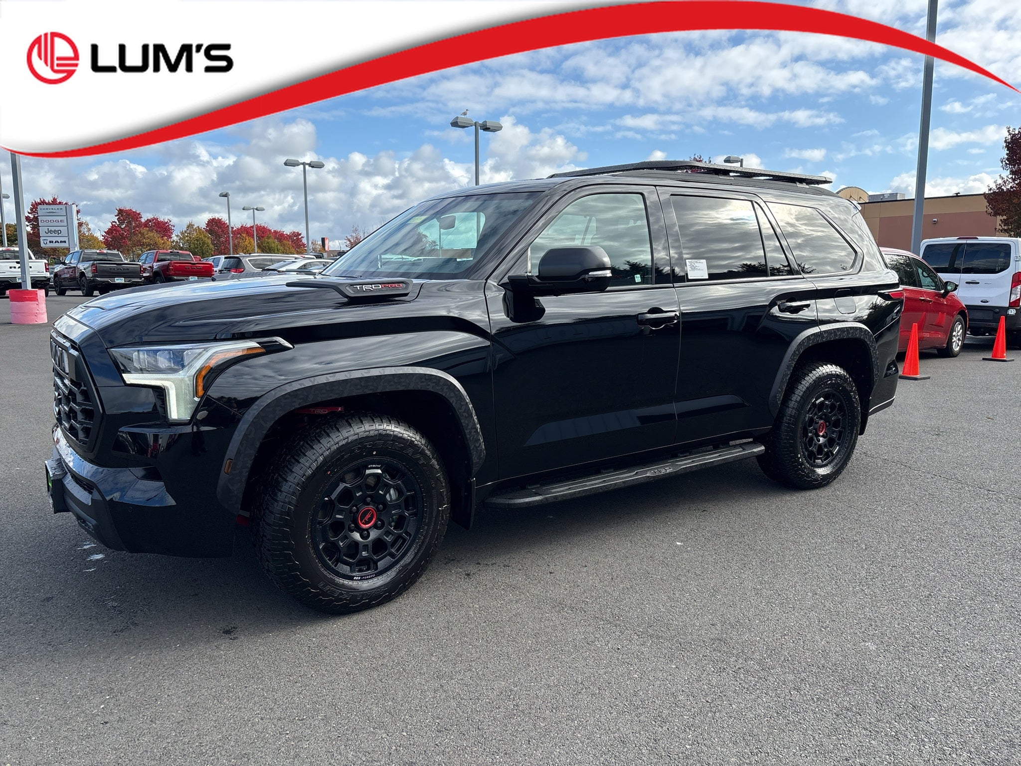 Midnight Black Metallic 2026 Toyota Sequoia SUV / Crossover Four-Wheel Drive Automatic