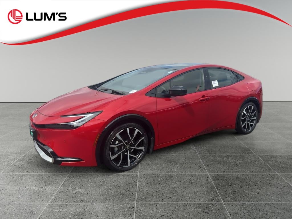 Supersonic Red [Extra_Cost_Color] 2026 Toyota Prius Plug-In Hybrid Hatchback Front-Wheel Drive Continuously Variable Transmission