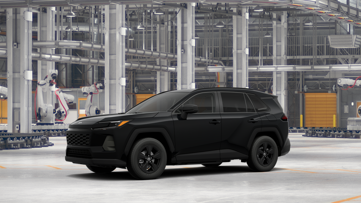 Midnight Black Metallic 2026 Toyota RAV4 SUV / Crossover All-Wheel Drive Continuously Variable Transmission
