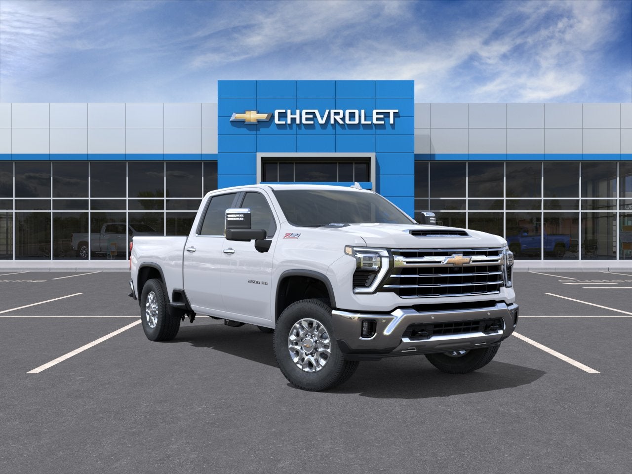 Summit White 2026 Chevrolet Silverado 2500HD Pickup Truck Four-Wheel Drive Automatic