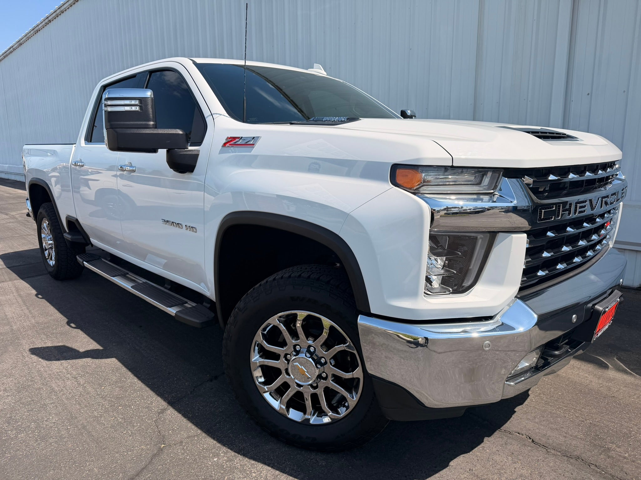Summit White 2020 Chevrolet Silverado 3500HD Pickup Truck Four-Wheel Drive Automatic