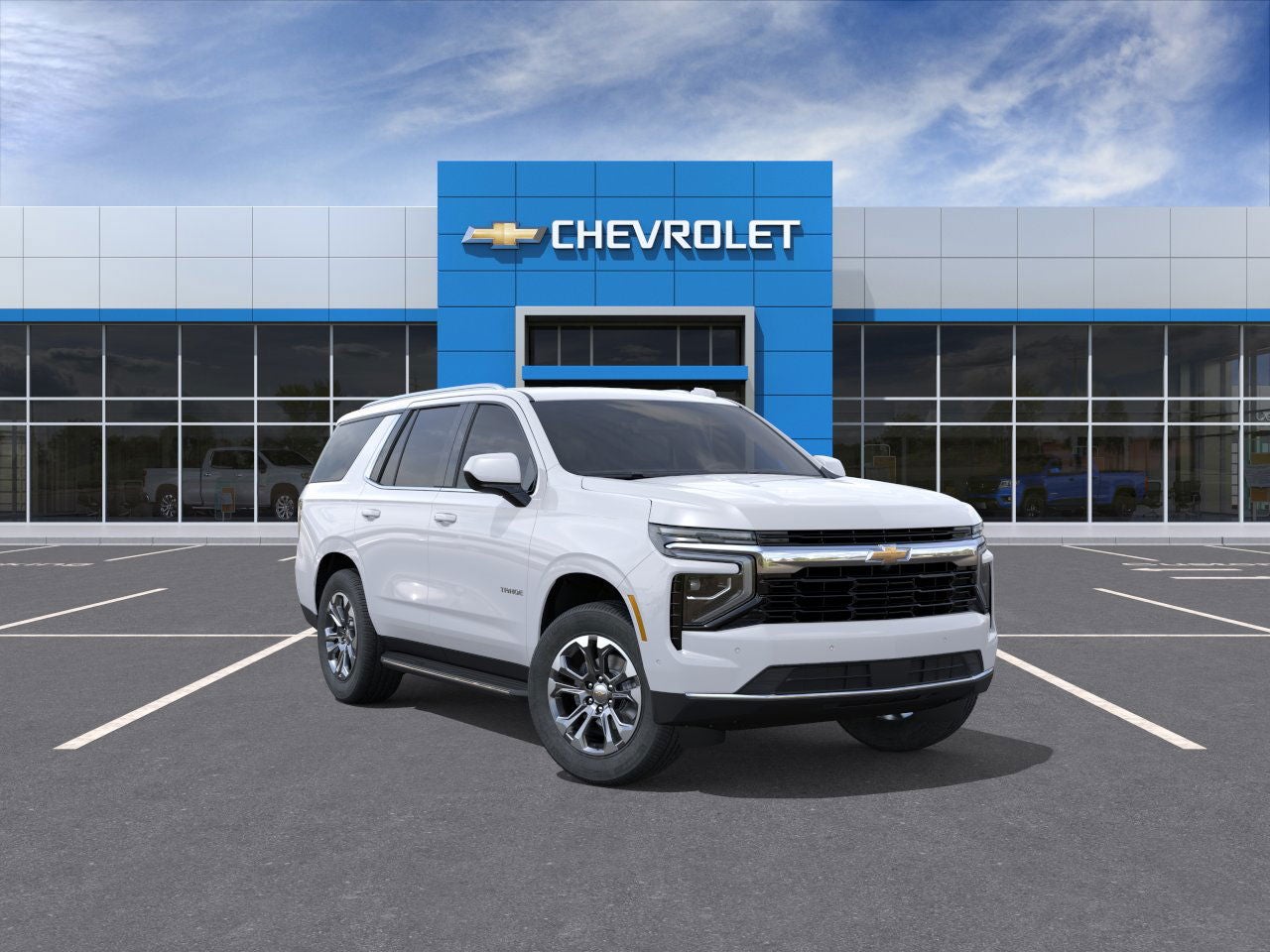 Summit White 2026 Chevrolet Tahoe LS RWD SUV / Crossover 4X2 Automatic