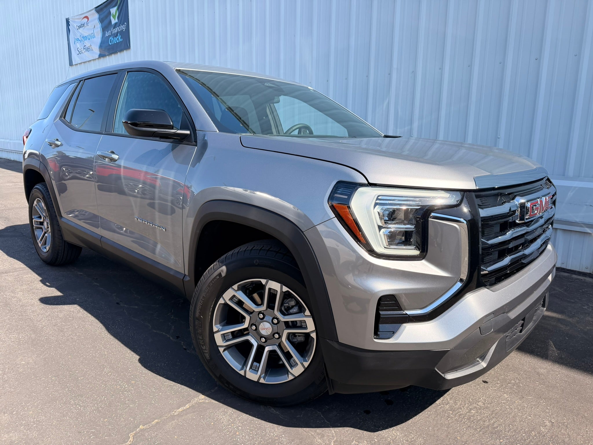 Sterling Metallic 2025 GMC Terrain SUV / Crossover Four-Wheel Drive Automatic