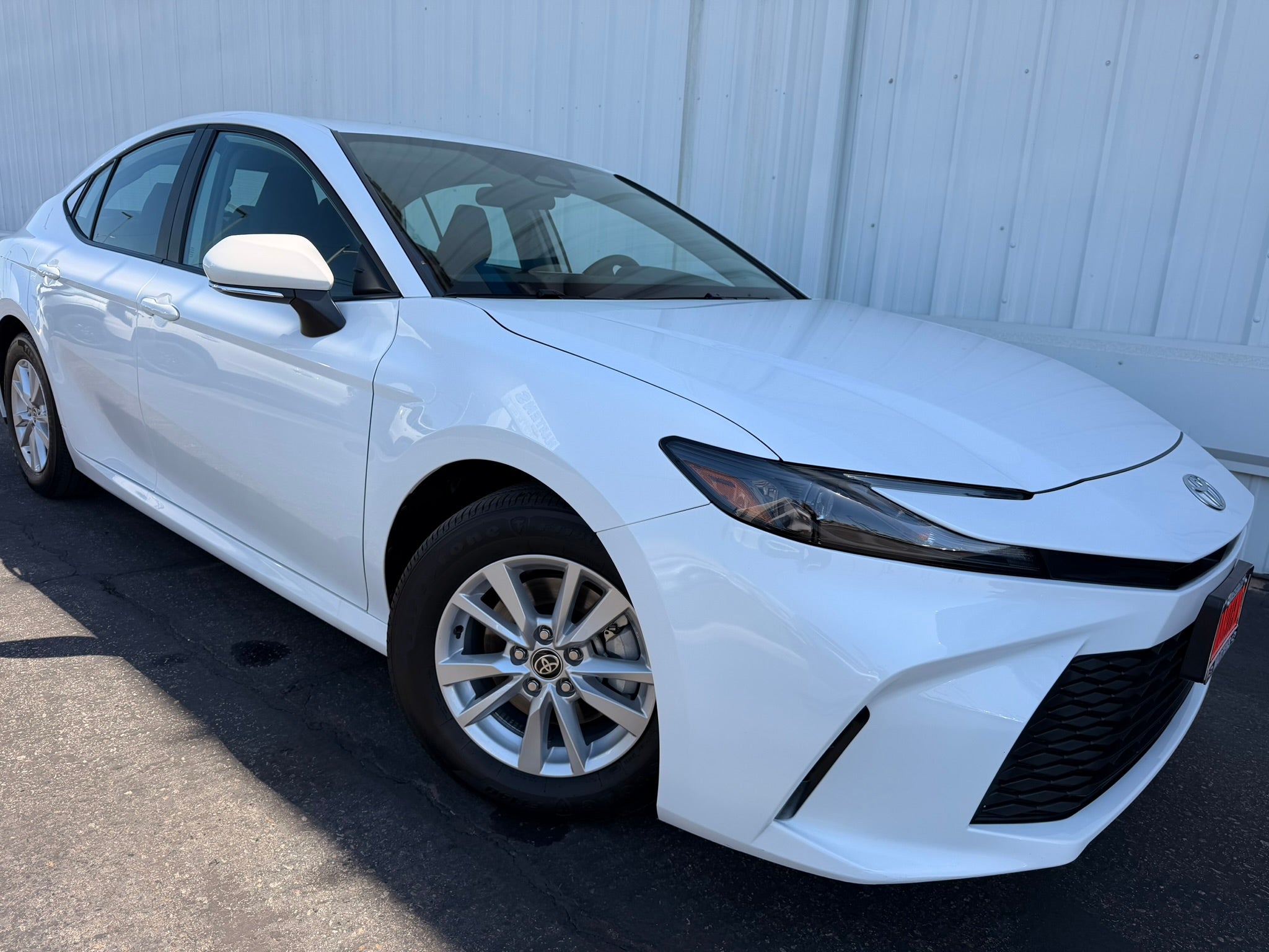 White 2026 Toyota Camry Sedan Front-Wheel Drive 