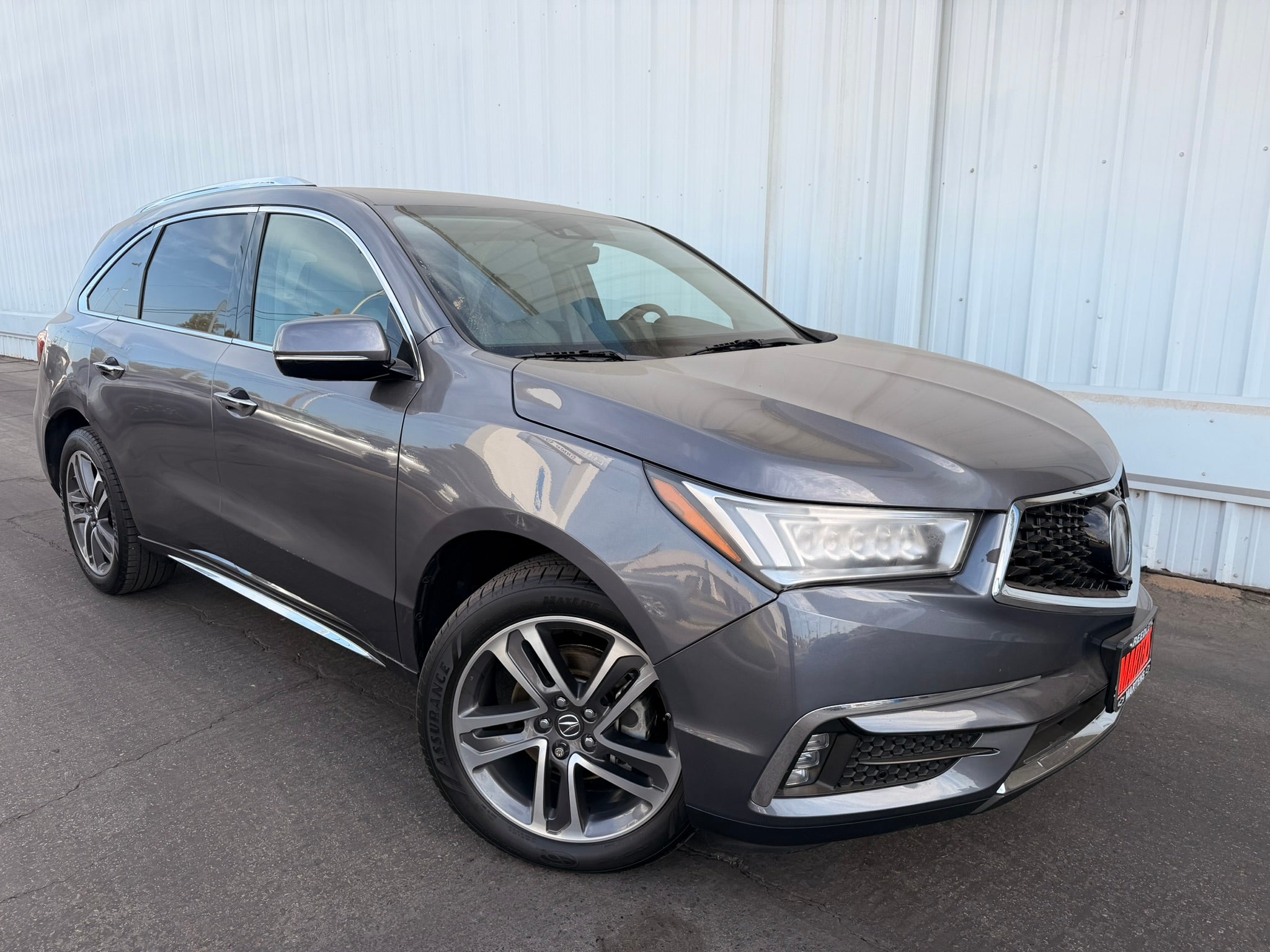 Gray 2018 Acura MDX SUV / Crossover All-Wheel Drive 