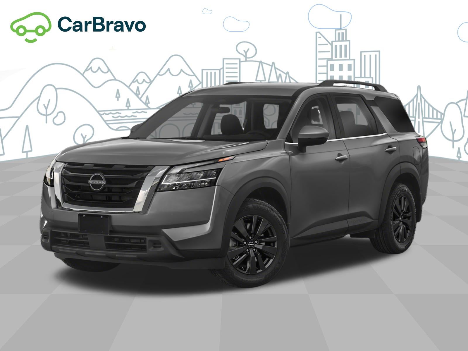 Gray 2022 Nissan Pathfinder SUV / Crossover Front-Wheel Drive 