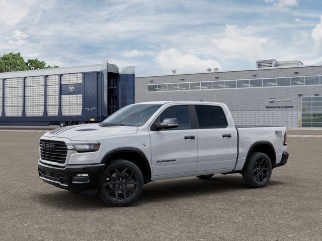 Bright White Clear-Coat Exterior Paint 2026 RAM 1500 Pickup Truck Four-Wheel Drive 8-Speed Automatic