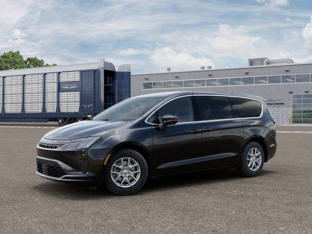 Diamond Black Crystal Pearl-Coat Paint 2027 Chrysler Pacifica Minivan Front-Wheel Drive 9-Speed Automatic