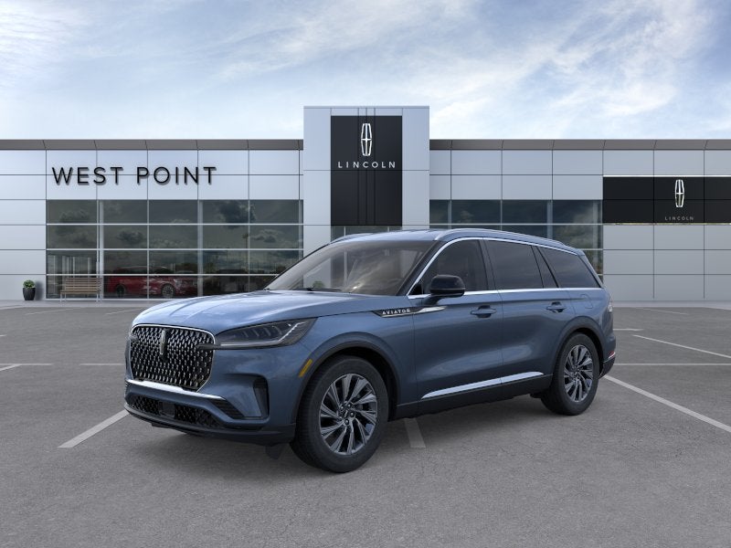 Blue Metallic 2026 Lincoln Aviator Premiere RWD SUV / Crossover Rear-Wheel Drive Automatic