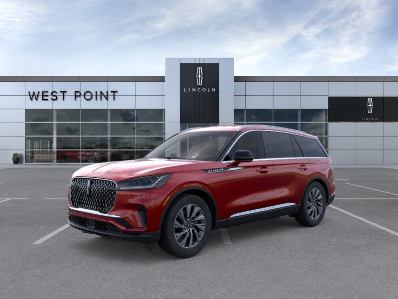 Red 2026 Lincoln Aviator SUV / Crossover Rear-Wheel Drive Automatic