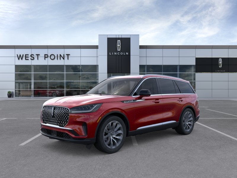 Red 2026 Lincoln Aviator SUV / Crossover Rear-Wheel Drive Automatic