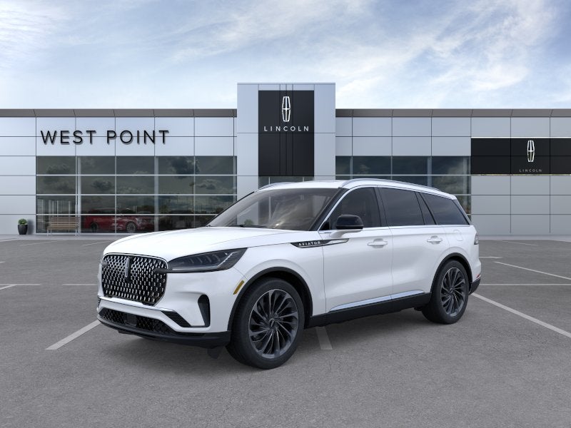 White 2026 Lincoln Aviator Reserve RWD SUV / Crossover Rear-Wheel Drive Automatic