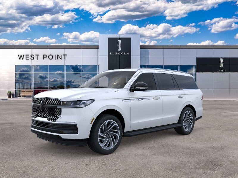 White Metallic 2026 Lincoln Navigator SUV / Crossover Four-Wheel Drive Automatic
