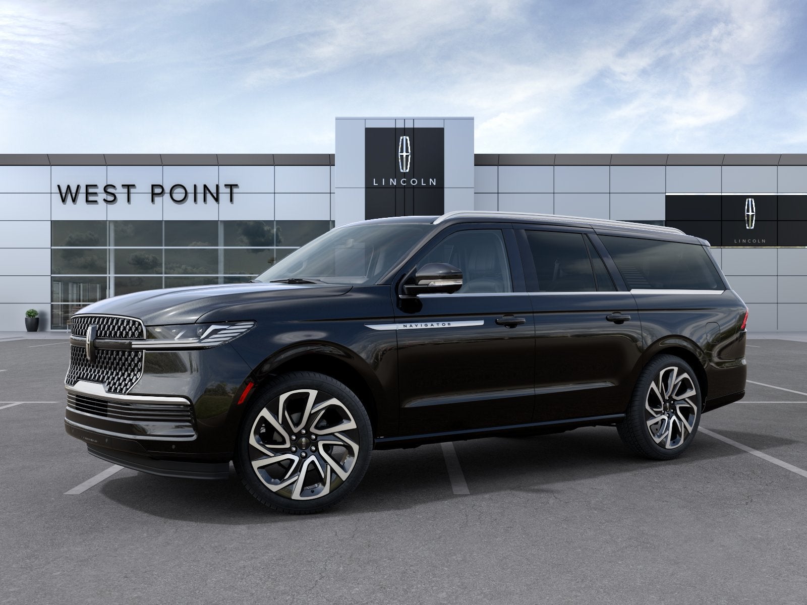 Black Metallic 2027 Lincoln Navigator SUV / Crossover Four-Wheel Drive Automatic