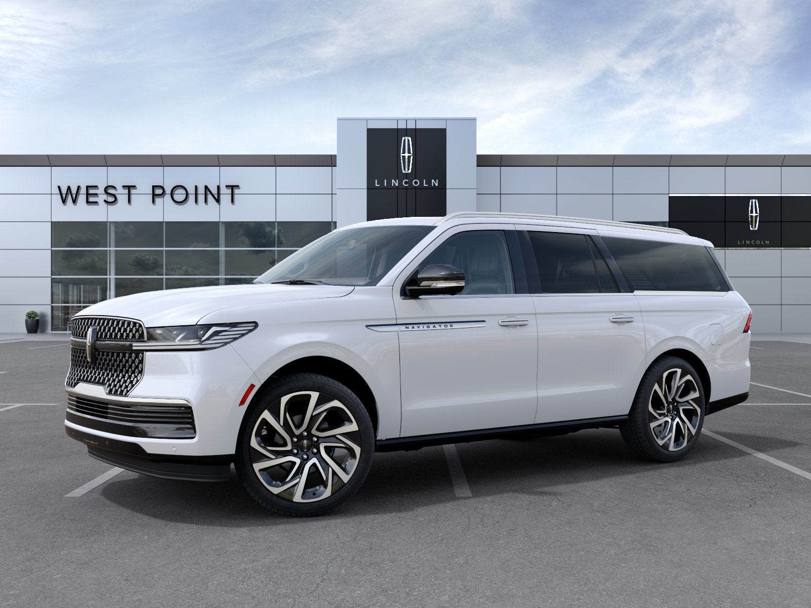 White Metallic 2027 Lincoln Navigator SUV / Crossover 4X2 Automatic