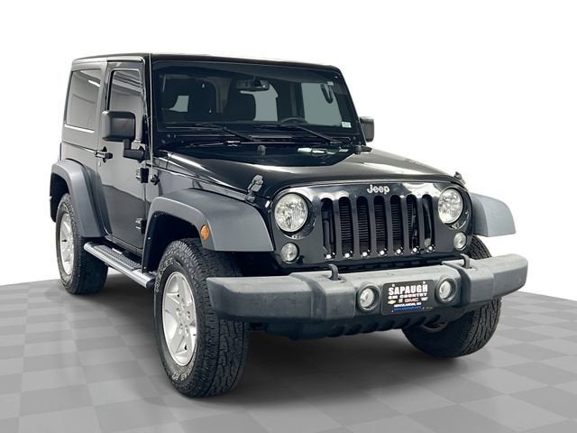 Black 2015 Jeep Wrangler SUV / Crossover Four-Wheel Drive Automatic
