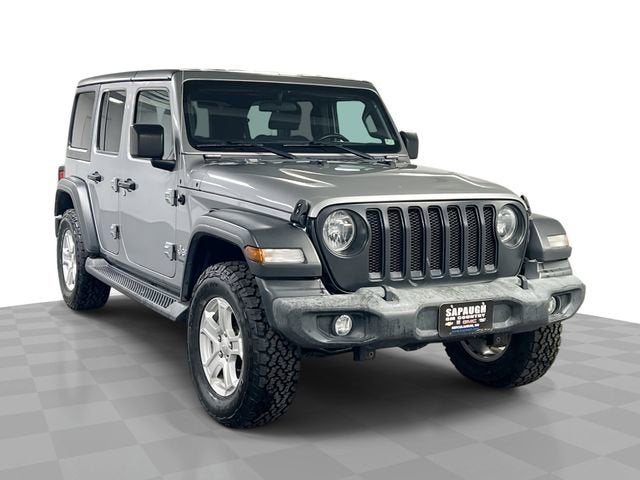Silver 2020 Jeep Wrangler SUV / Crossover Four-Wheel Drive 8-Speed Automatic