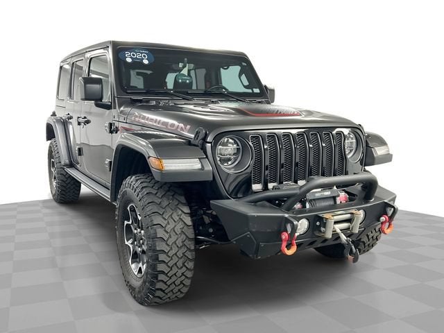 Gray 2020 Jeep Wrangler SUV / Crossover Four-Wheel Drive Automatic