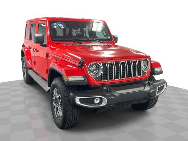 Red 2025 Jeep Wrangler SUV / Crossover Four-Wheel Drive Automatic