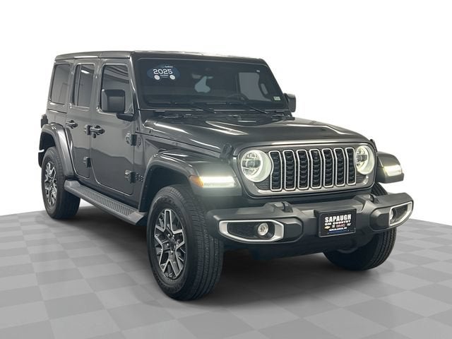 Gray 2025 Jeep Wrangler SUV / Crossover Four-Wheel Drive Automatic