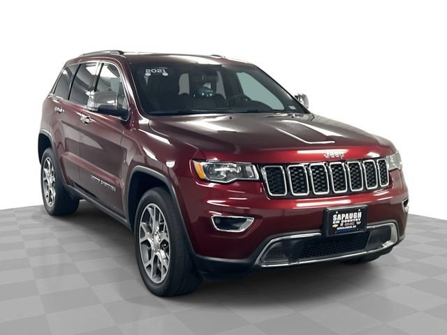 Red 2021 Jeep Grand Cherokee SUV / Crossover Four-Wheel Drive Automatic