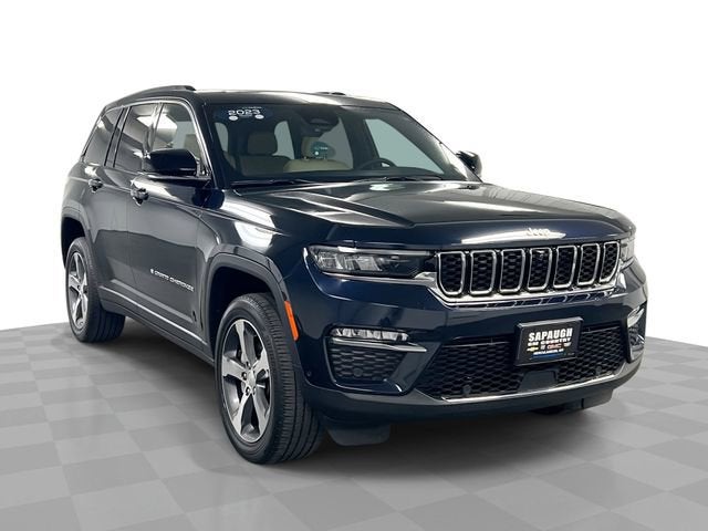 Blue 2023 Jeep Grand Cherokee SUV / Crossover Four-Wheel Drive Automatic