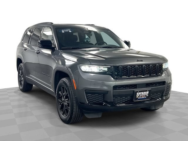 Gray 2025 Jeep Grand Cherokee L SUV / Crossover Four-Wheel Drive Automatic