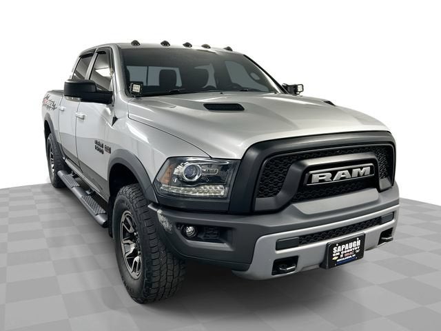 Silver 2016 RAM 1500 Pickup Truck Four-Wheel Drive Automatic